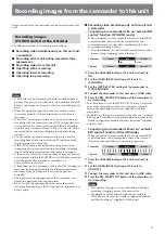 Предварительный просмотр 9 страницы Sony HVRMRC1K - Mem Recording Unit Operating Instructions Manual