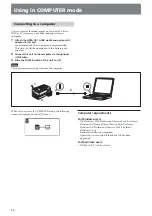 Предварительный просмотр 16 страницы Sony HVRMRC1K - Mem Recording Unit Operating Instructions Manual