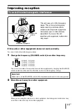 Предварительный просмотр 11 страницы Sony HWS-AV10K Operating Instructions Manual