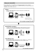 Предварительный просмотр 6 страницы Sony HWSBTA2W - Bluetooth Wireless Audio Transmitter Operating Instructions Manual