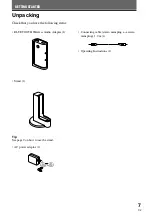 Предварительный просмотр 7 страницы Sony HWSBTA2W - Bluetooth Wireless Audio Transmitter Operating Instructions Manual