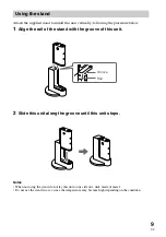 Предварительный просмотр 9 страницы Sony HWSBTA2W - Bluetooth Wireless Audio Transmitter Operating Instructions Manual