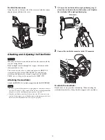 Предварительный просмотр 18 страницы Sony HXC-FB80 Operating Instructions Manual