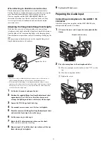 Предварительный просмотр 24 страницы Sony HXC-FB80 Operating Instructions Manual