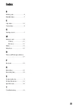 Preview for 23 page of Sony HXR-IFR5 Operating Manual