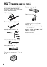 Предварительный просмотр 8 страницы Sony HXR-MC1 Brochure Operating Manual