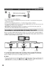 Предварительный просмотр 30 страницы Sony HXR-MC1 Brochure Operating Manual