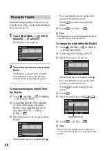 Предварительный просмотр 38 страницы Sony HXR-MC1 Brochure Operating Manual