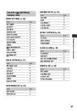 Preview for 47 page of Sony HXR-MC1 Brochure Operating Manual