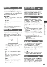 Preview for 49 page of Sony HXR-MC1 Brochure Operating Manual