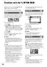 Предварительный просмотр 60 страницы Sony HXR-MC1 Brochure Operating Manual