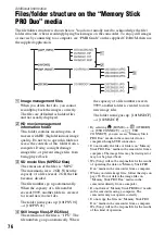 Preview for 76 page of Sony HXR-MC1 Brochure Operating Manual