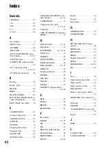 Preview for 92 page of Sony HXR-MC1 Brochure Operating Manual