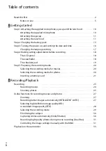 Preview for 6 page of Sony HXR-MC1500P Operating Manual