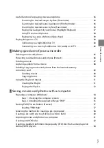 Preview for 7 page of Sony HXR-MC1500P Operating Manual