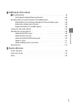 Preview for 9 page of Sony HXR-MC1500P Operating Manual