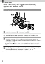 Preview for 10 page of Sony HXR-MC1500P Operating Manual