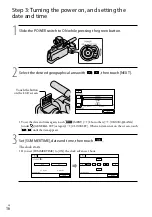 Preview for 16 page of Sony HXR-MC1500P Operating Manual