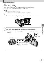 Preview for 23 page of Sony HXR-MC1500P Operating Manual