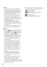 Preview for 32 page of Sony HXR-MC1500P Operating Manual