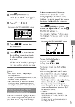 Preview for 37 page of Sony HXR-MC1500P Operating Manual