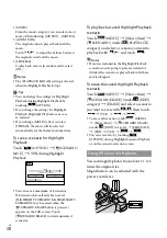 Preview for 38 page of Sony HXR-MC1500P Operating Manual