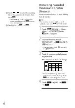 Preview for 46 page of Sony HXR-MC1500P Operating Manual