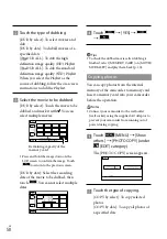 Preview for 50 page of Sony HXR-MC1500P Operating Manual