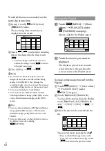 Preview for 52 page of Sony HXR-MC1500P Operating Manual