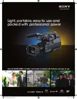 Sony HXR-MC2000U Brochure & Specs preview