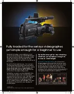 Предварительный просмотр 2 страницы Sony HXR-MC2000U Brochure & Specs