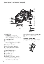 Preview for 8 page of Sony HXR-MC2500 Operating Manual