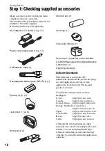 Preview for 16 page of Sony HXR-MC2500 Operating Manual