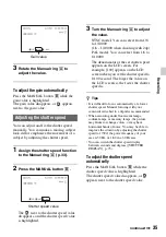 Preview for 35 page of Sony HXR-MC2500 Operating Manual