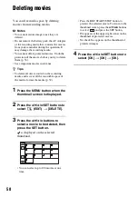 Preview for 58 page of Sony HXR-MC2500 Operating Manual