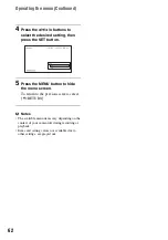 Preview for 62 page of Sony HXR-MC2500 Operating Manual