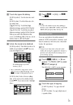 Preview for 51 page of Sony HXR-MC50N Operating Manual