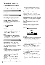 Preview for 98 page of Sony HXR-MC50N Operating Manual