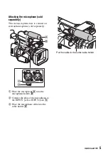 Preview for 5 page of Sony HXR-NX200 Operating Manual