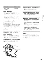 Preview for 21 page of Sony HXR-NX200 Operating Manual