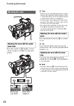 Preview for 32 page of Sony HXR-NX200 Operating Manual