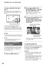 Preview for 34 page of Sony HXR-NX200 Operating Manual