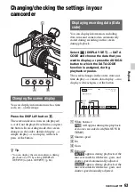 Preview for 63 page of Sony HXR-NX200 Operating Manual