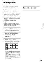 Preview for 69 page of Sony HXR-NX200 Operating Manual