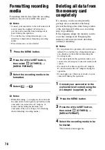 Preview for 70 page of Sony HXR-NX200 Operating Manual