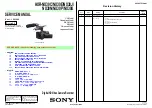 Sony HXR-NX30C Service Manual preview