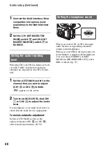 Предварительный просмотр 48 страницы Sony HXR-NX5R Operating Manual