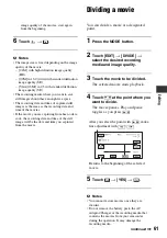 Preview for 61 page of Sony HXR-NX5U Operating Manual