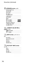 Preview for 70 page of Sony HXR-NX5U Operating Manual