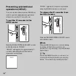 Preview for 10 page of Sony IC Recorder ICD-PX312M Operating Instructions Manual